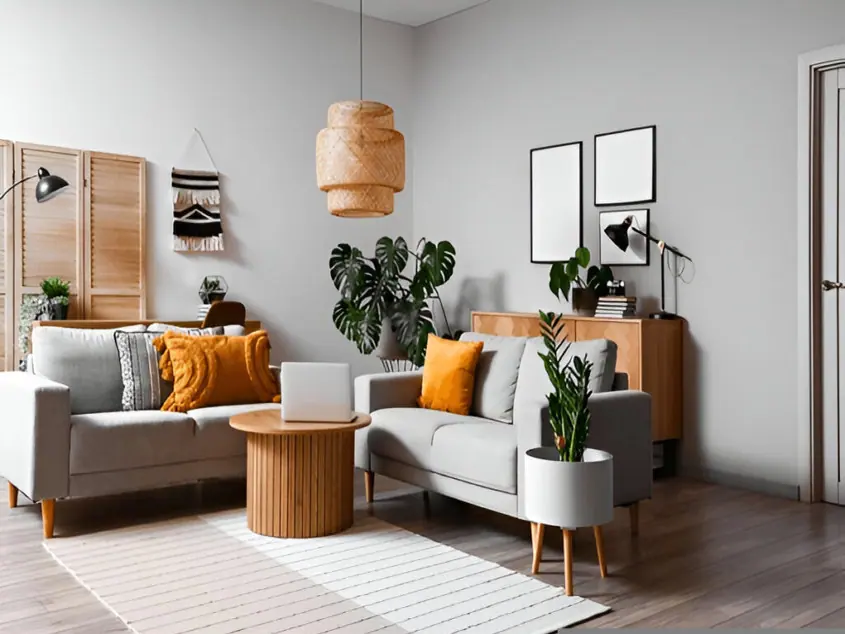 Furnished commercial interior ahead of a scheduled clearance in Dubai
